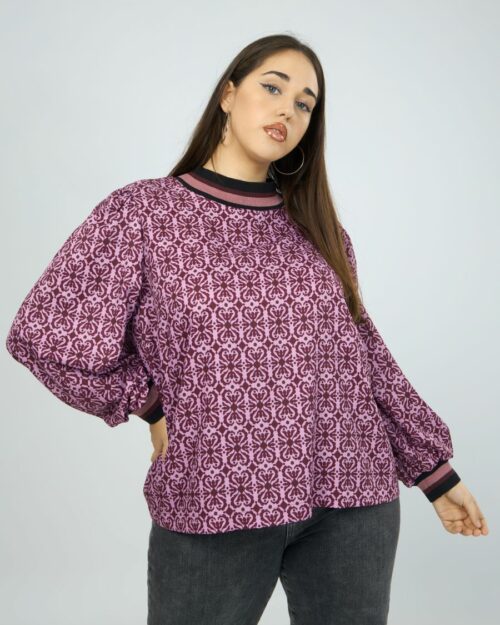 Blouse imprimée voilette - Mat Fashion